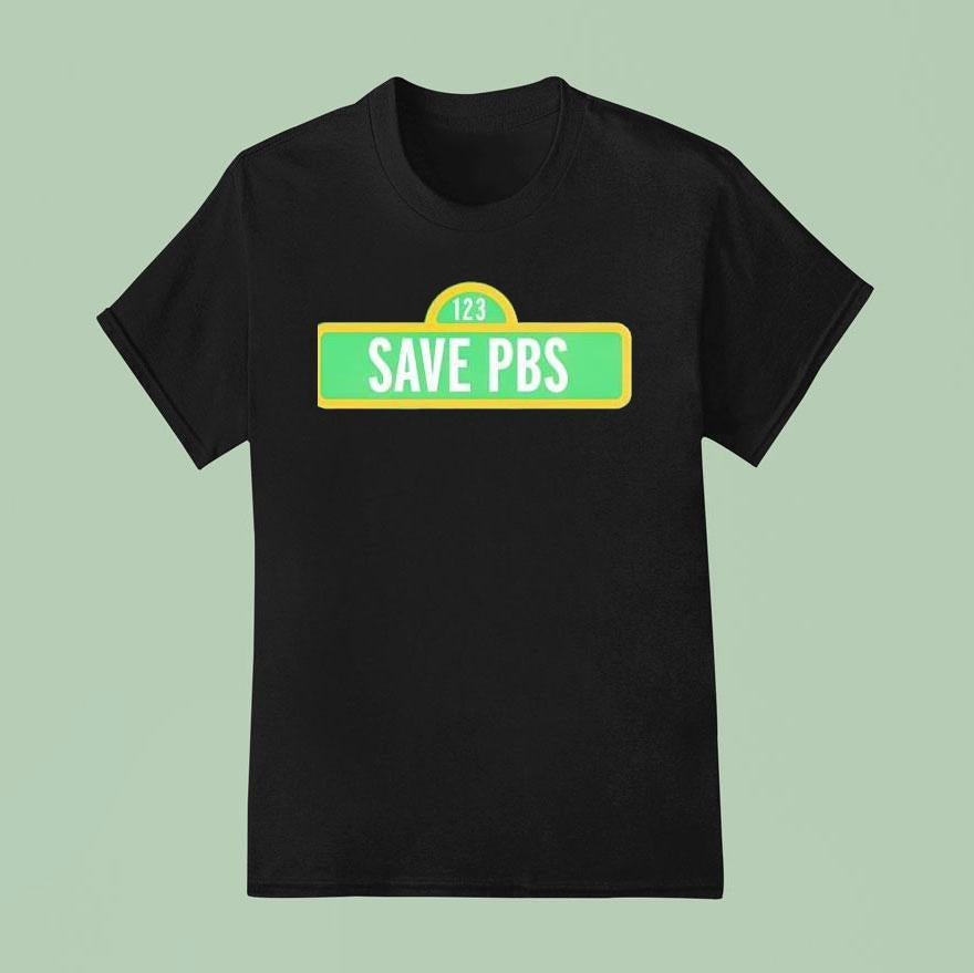 123 Save Pbs Shirt