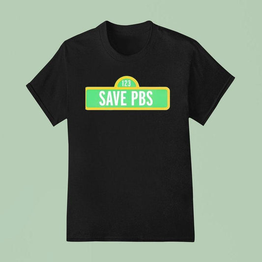 123 Save Pbs Shirt