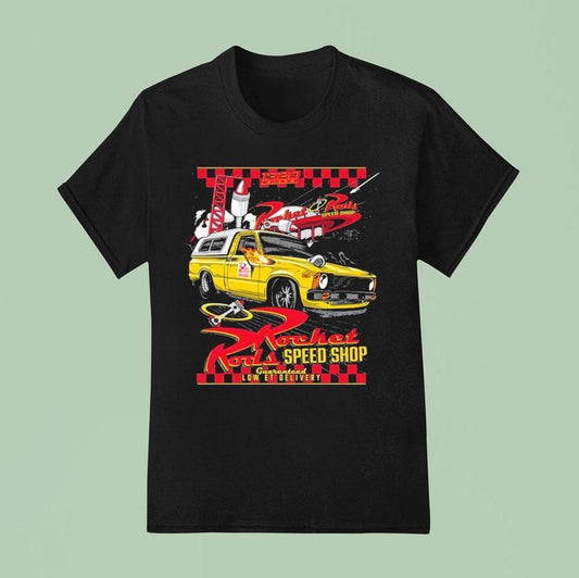 1320video Rocket Rods Speed Shop Low Et Delivery Shirt