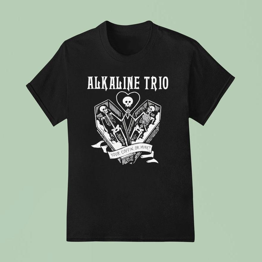 2025 Alkaline Trio Your Coffin Or Mine New Shirt