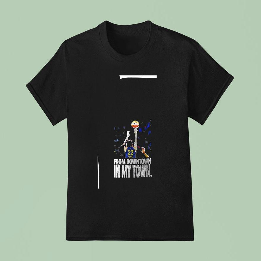 2025 Wnba All Star Indiana Fever Caitlin Clark From My Downtown The Floor Is Ours Shirt