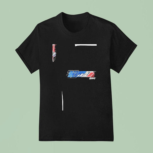 23xi Racing Bubba Wallace Mobil 1 Car Signature Shirt
