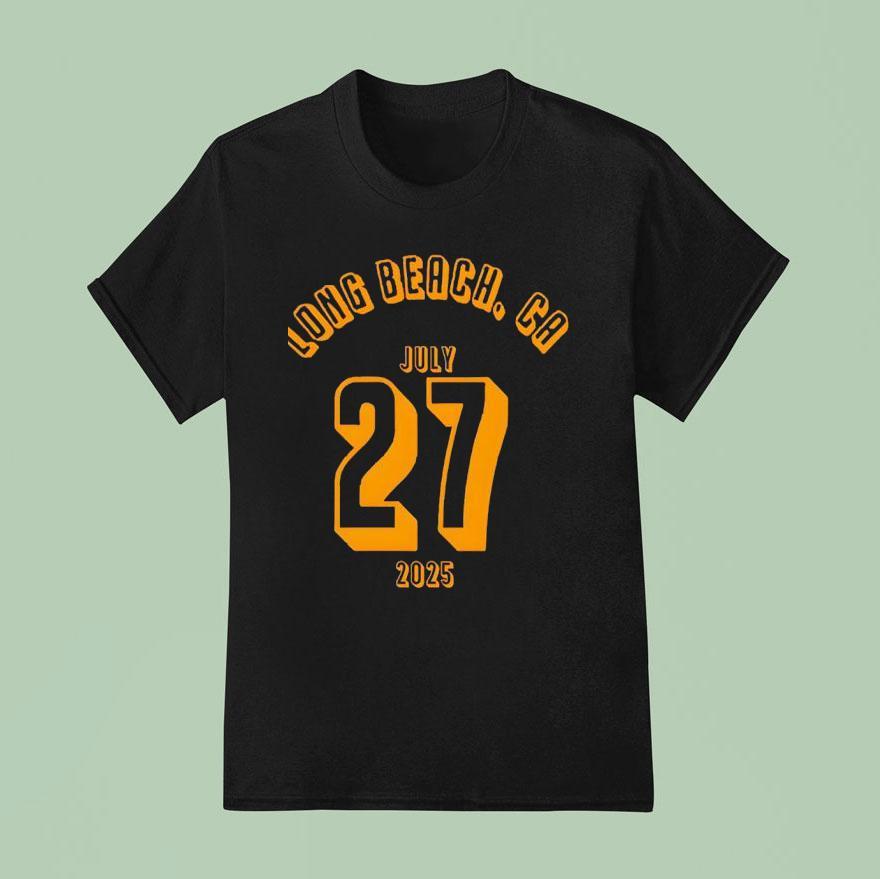 311 July 27 2025 Vans Warped Tour Long Beach Ca Shirt Shirt