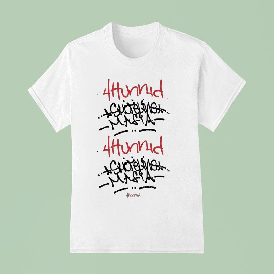 4hunnid X Shoreline Mafia Tagger Shirt