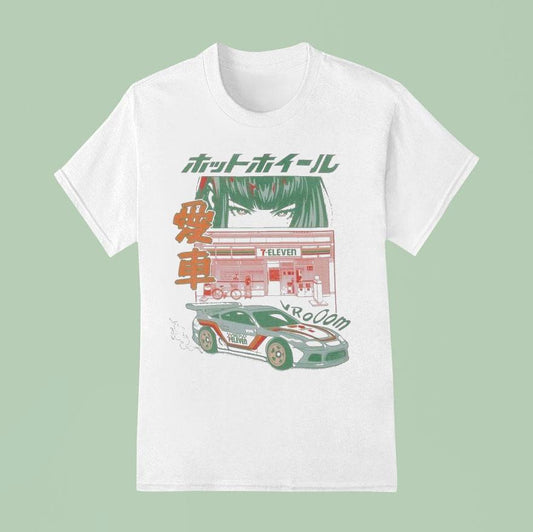 7-eleven® X Hot Wheels Vroom Anime Eyes Shirt