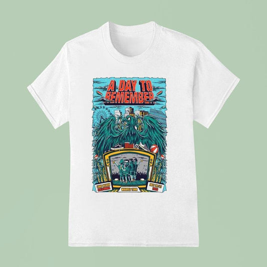 A Day To Remember Warped Tour July 26-27 2025 Long Beach, Ca Show Shirt