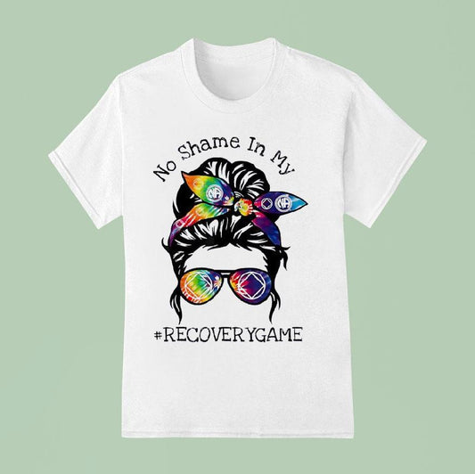 A Girl No Shame In My Recoverygame Shirt