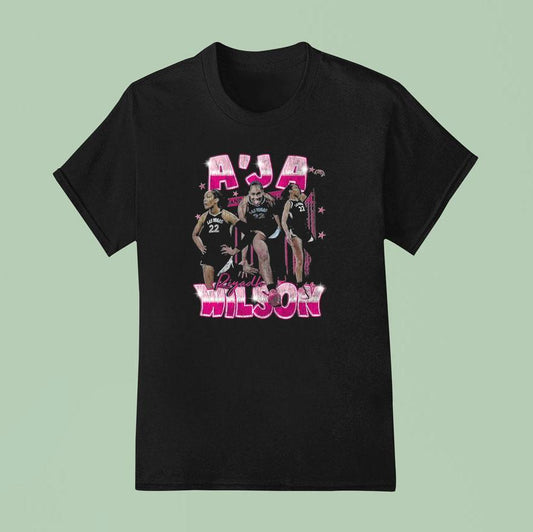A'ja Wilson Las Vegas Aces Basketball Shirt