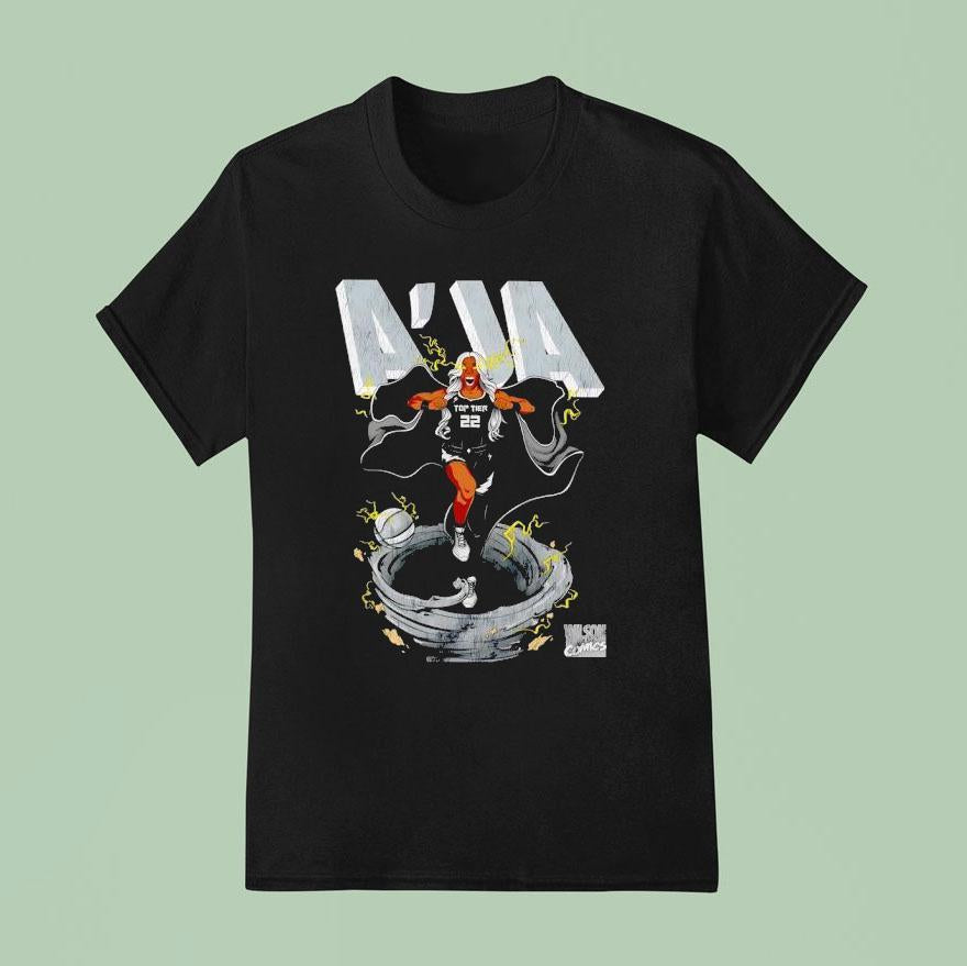 A'ja Wilson Storm Las Vegas Aces Shirt