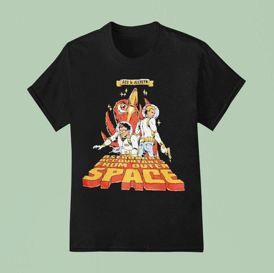 Ace And Jocelyn Astronaut Accountants From Outer Space Shirt