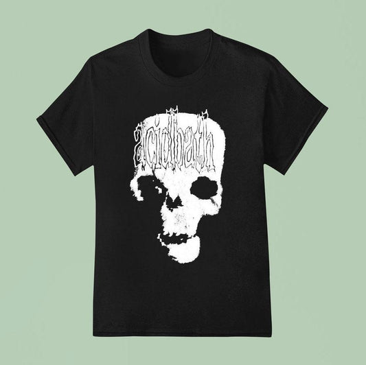 Acid Bath Alien Skull Let The Blackness Roll On Shirt
