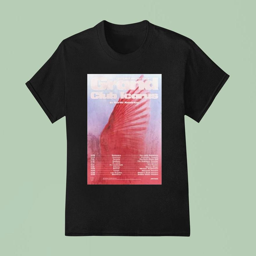 Artms World Grand Club Icarus In North America Tour 2025 Dates Shirt