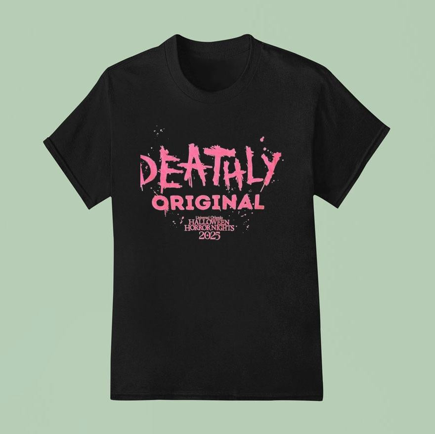 Deathly Original Universal Orlando Halloween Horror Nights 2025 Shirt