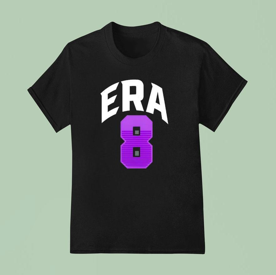 Lamar Jackson Wearing Era8 Logo Shirt