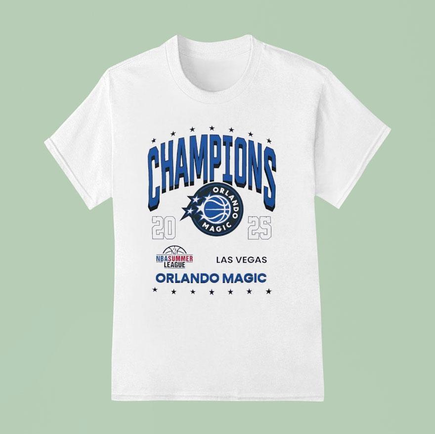 Orlando Magic 2025 Nba Summer League Champions Shirt