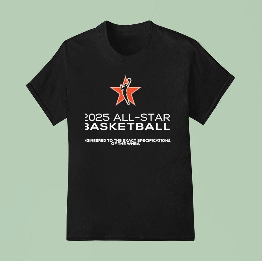 Wnba All-star Caitlin Clark 2025 All Star Basketball Shirt