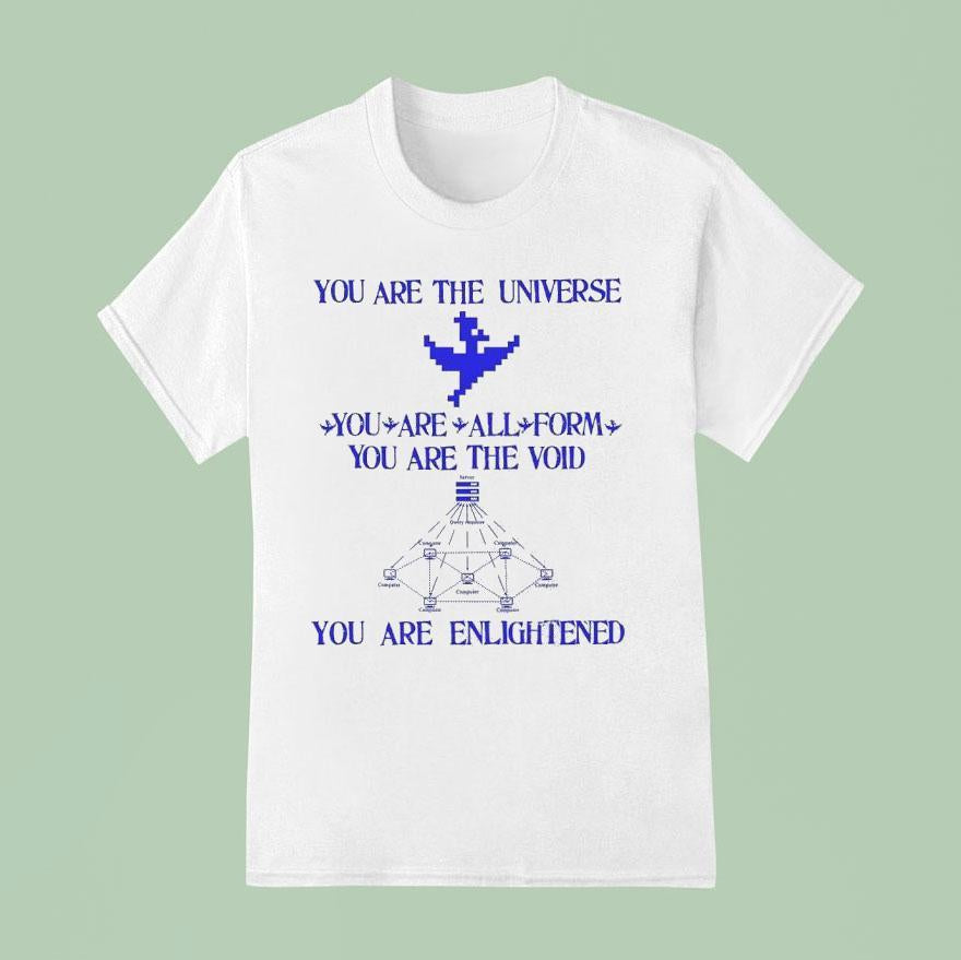 You Are The Universe You Are All From You Are The Void You Are Enlightened Shirt