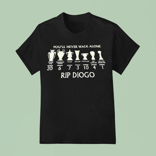 You'll Never Walk Alone Rip Diogo Shirt