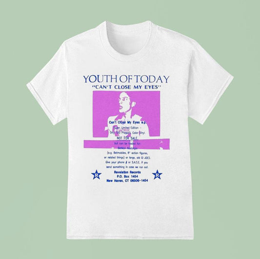 Youth Of Today Can't Close My Eyes Shirt
