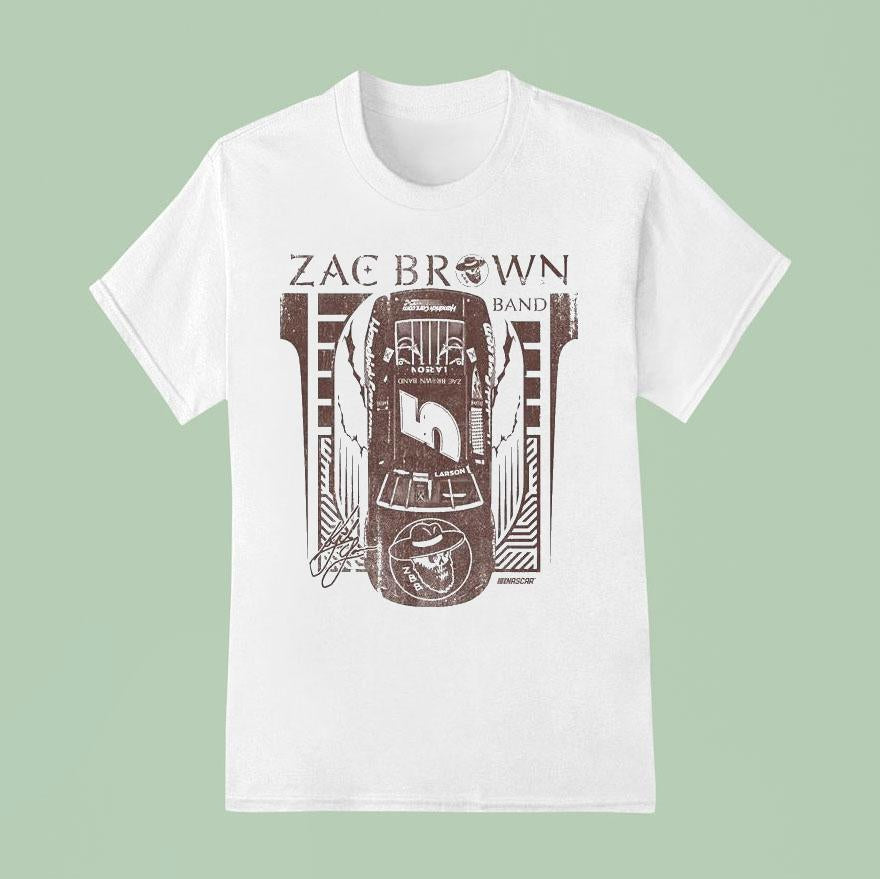 Zac Brown Band X Kyle Larson Hendrickcars Shirt