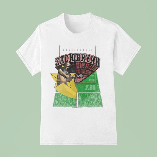 Zach Bryan Kings Of Leon The Front Bottoms Meadowlands 2025 Field Shirt