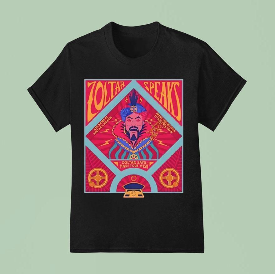 Zoltar Speaks The Zoltar Fortune Teller Machine From Big Shirt