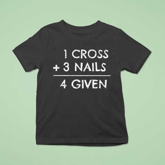 1 Cross 3 Nails 4 Given Shirt