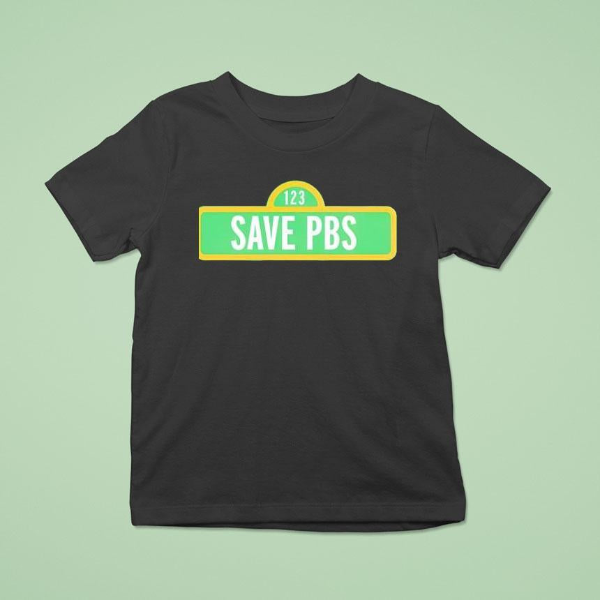 123 Save Pbs Shirt