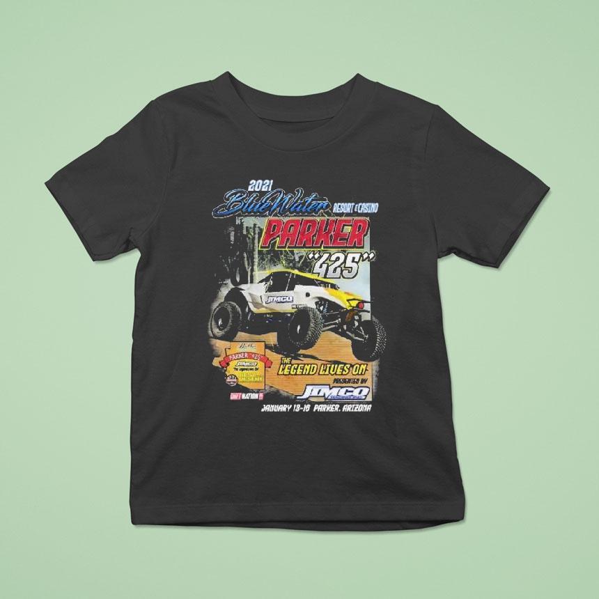 2021 Bluewater Resort Parker 425 The Legend Lives On Event Shirt