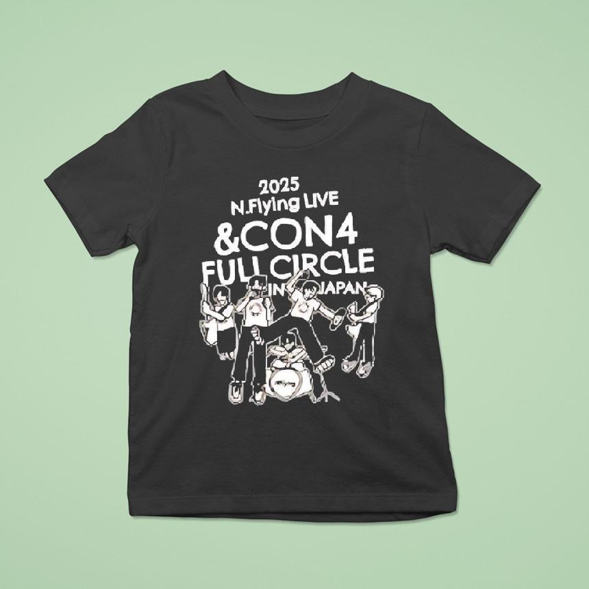 2025 Nflying Live And Con4 Full Circle In Japan T-shirs
