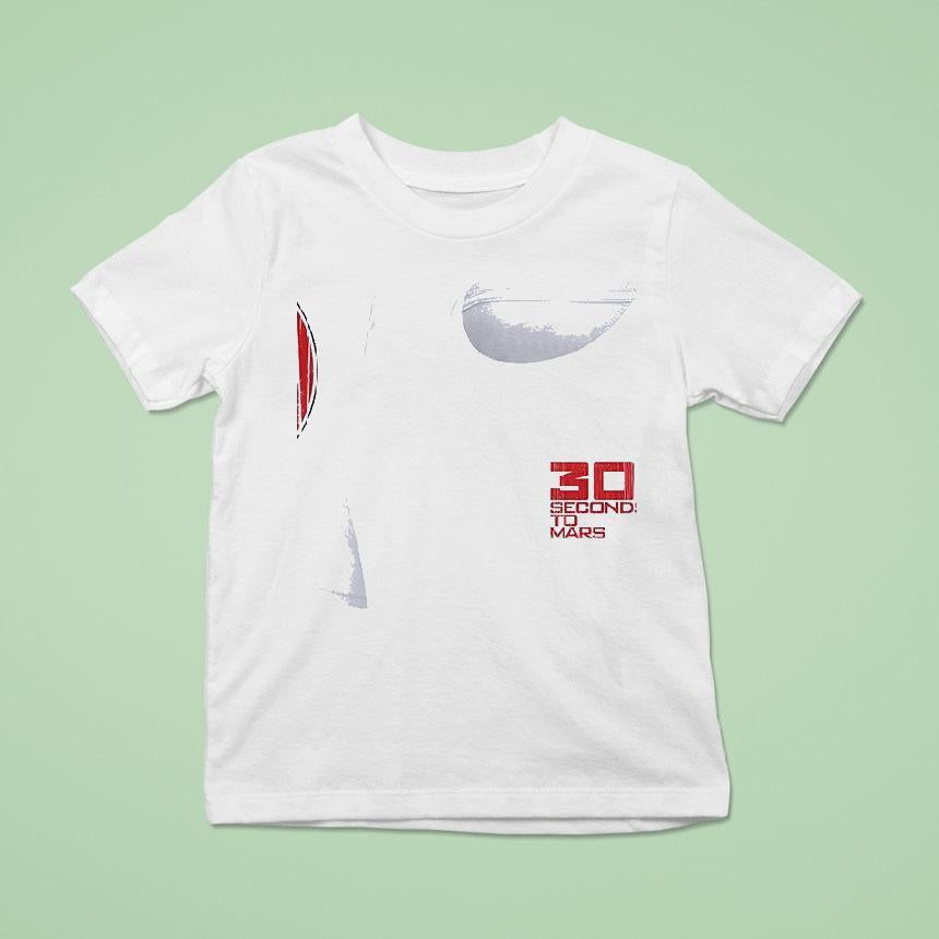 30 Seconds To Mars Distressed Logo Shirt