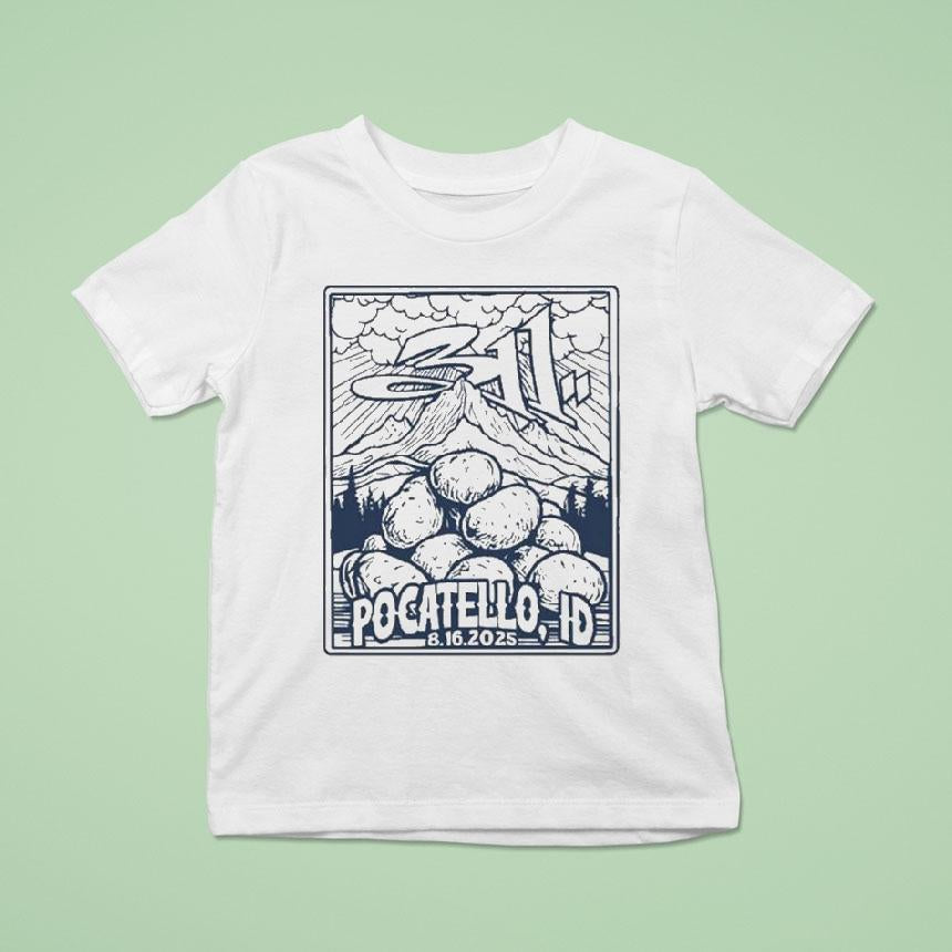 311 Portneuf Health Trust Amphitheatre Pocatello Id Tour 2025 Shirt