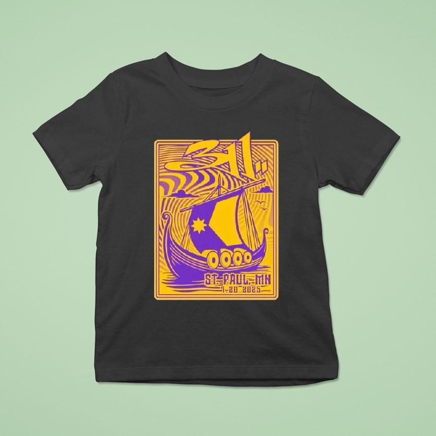 311 Show Minnesota Yacht Club Festival. Saint Paul, Mn July 20, 2025 Shirt
