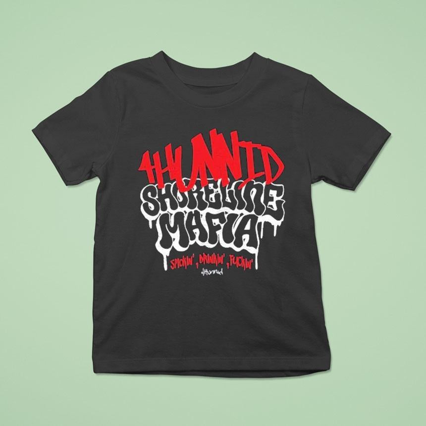 4hunnid X Shoreline Mafia Hollywood Shirt