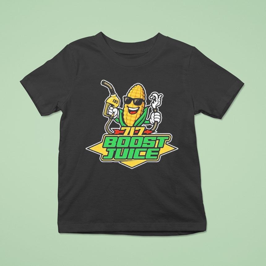 717 Boost Juice Corn Shirt