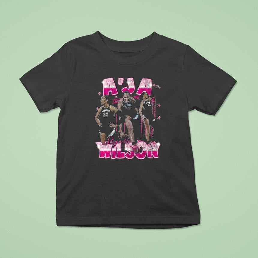 A'ja Wilson Las Vegas Aces Basketball Shirt