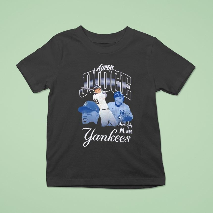 Aaron Judge New York Yankees Player Graphic Signature Shirt