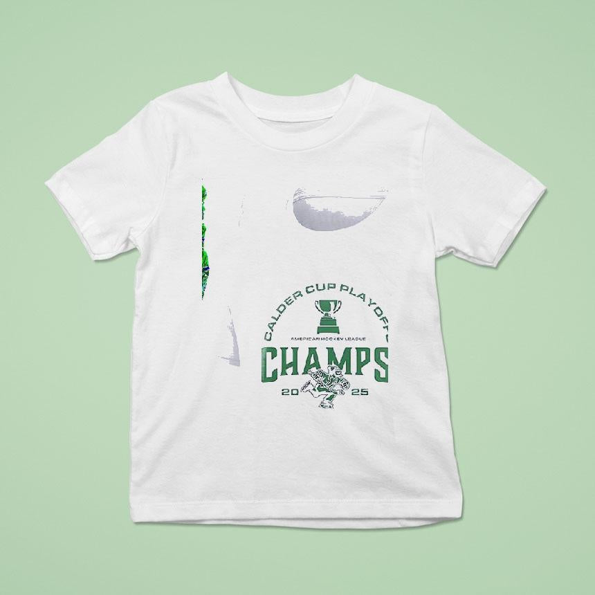 Abbotsford Canucks Calder Cup Playoffs Champs 2025 Team Graphic Shirt