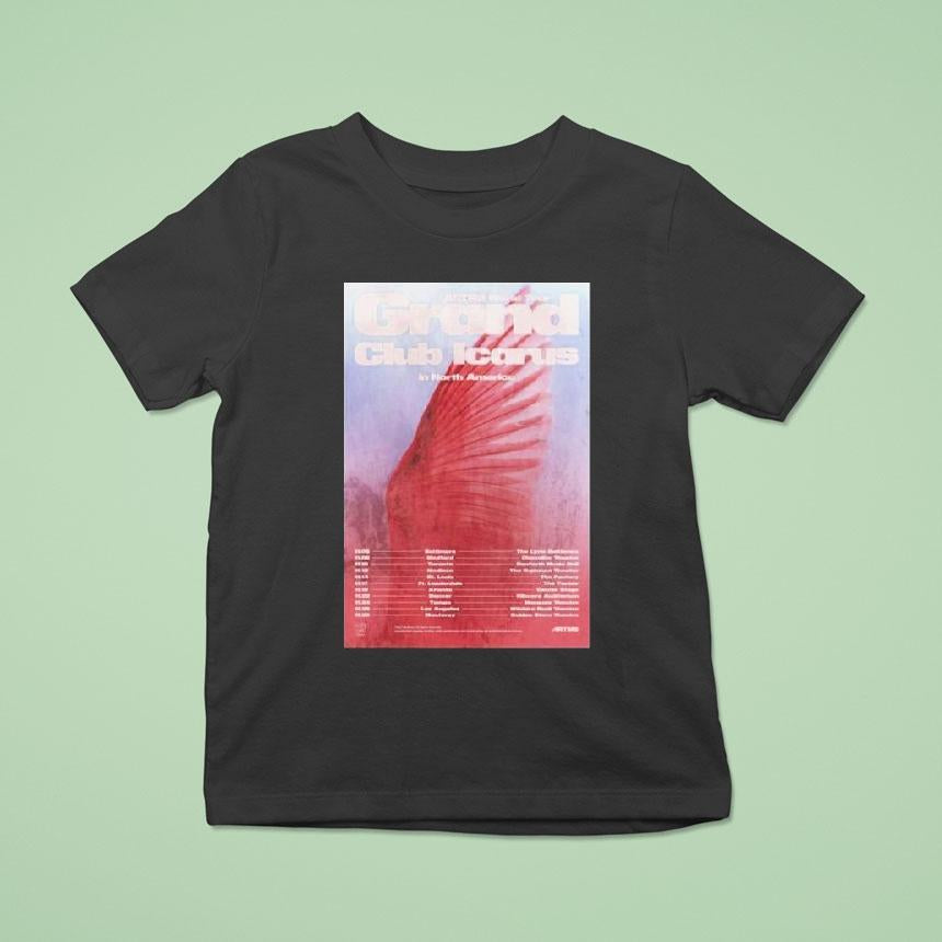 Artms World Grand Club Icarus In North America Tour 2025 Dates Shirt