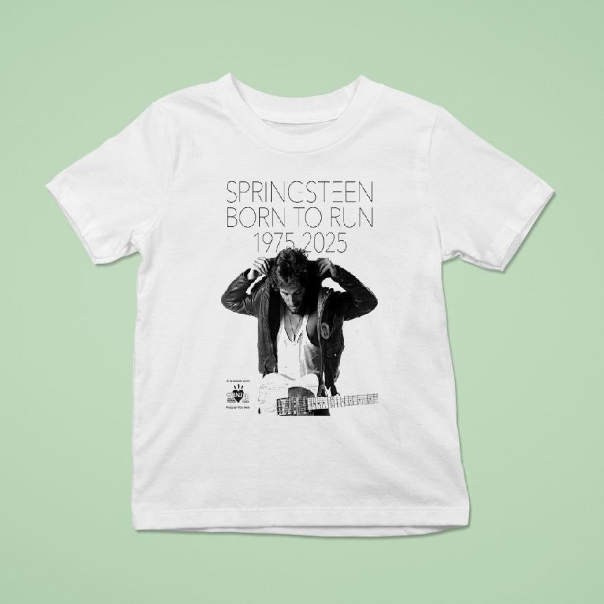 Bruce Springsn 50th Anniversary Born To Run 1975 2925 Shirt