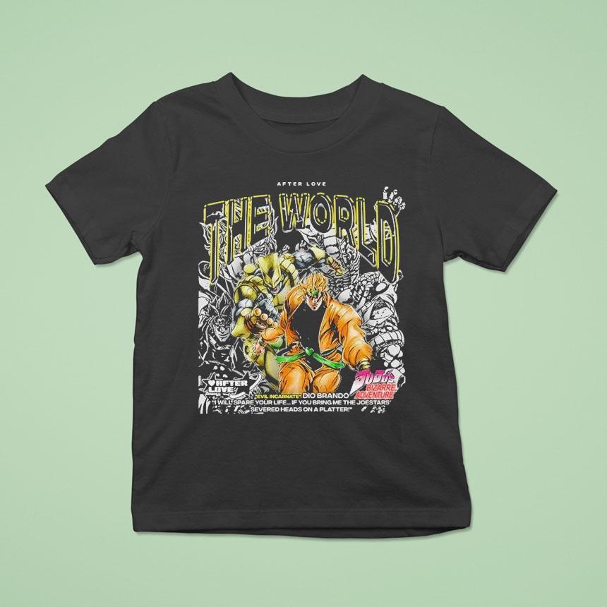 Evil Incarnate Dio Brando The World Jojo's Bizarre Adventure After Love Shirt