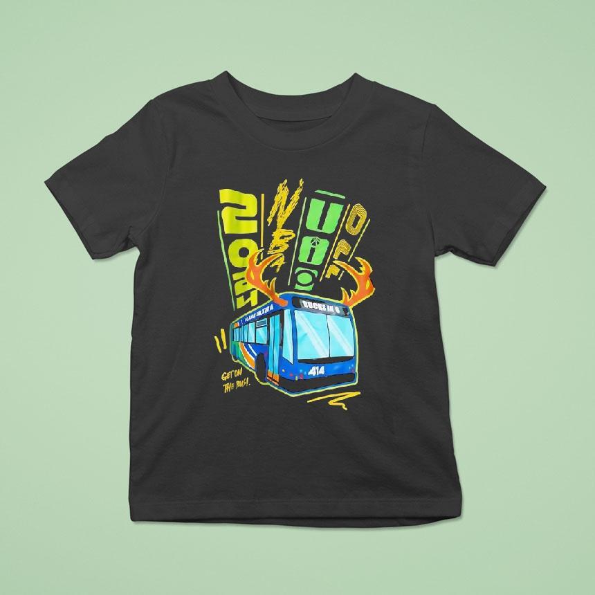 Get On The Bus Milwaukee Bucks Nba 2024 Shirt