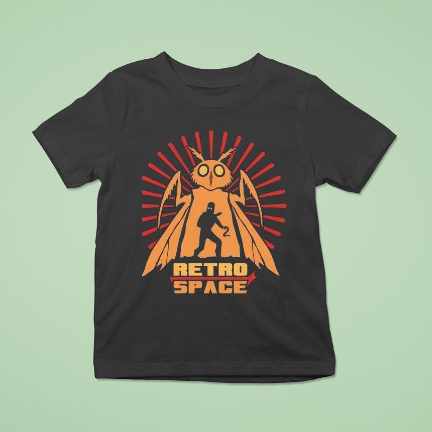Mothman Retro Space Monster Shirt