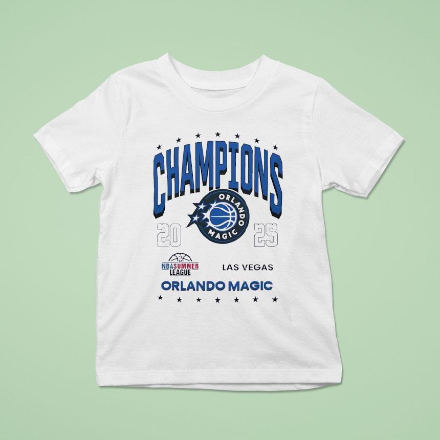 Orlando Magic 2025 Nba Summer League Champions Shirt