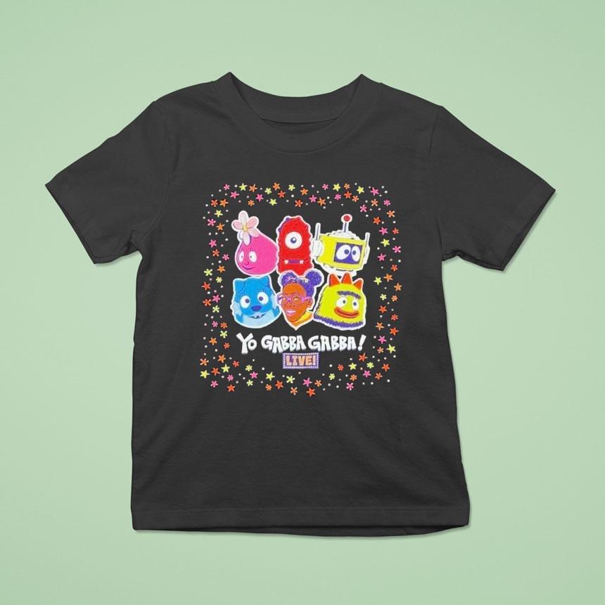 Yo Gabba Gabba Live! Tour 2025 Shirt
