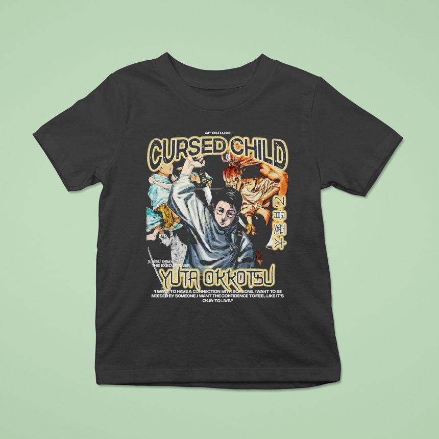 Yuta Okkotsu Cursed Child The Executioner Shirt