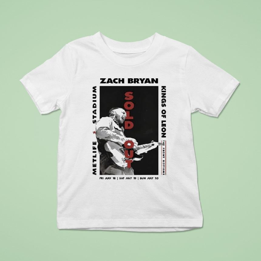 Zach Bryan Kings Of Leon Metlife Stadium The Front Bottoms East Rutherford July 2025 Shirt