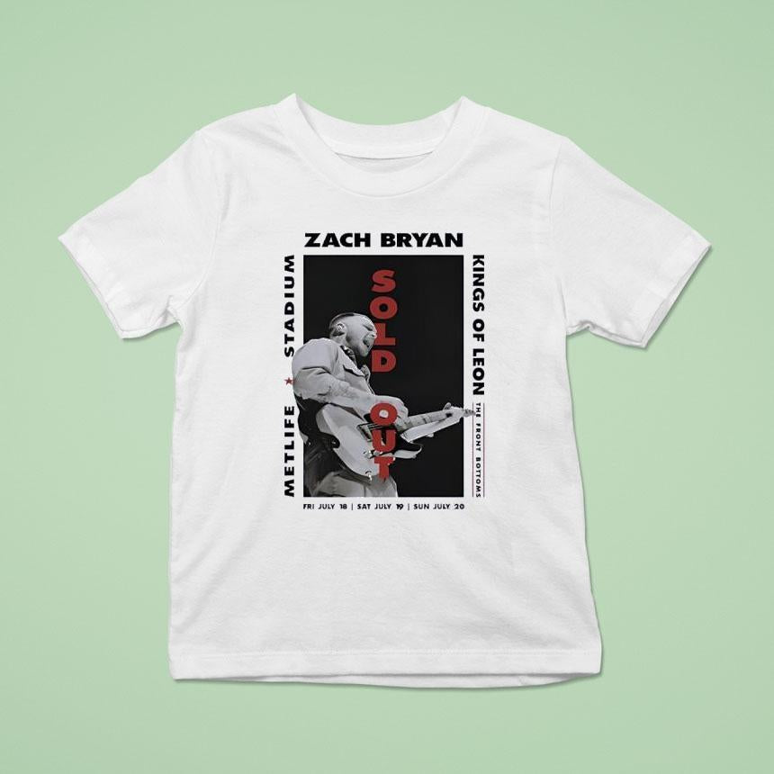 Zach Bryan Metlife Stadium Kings Of Leon Shirt