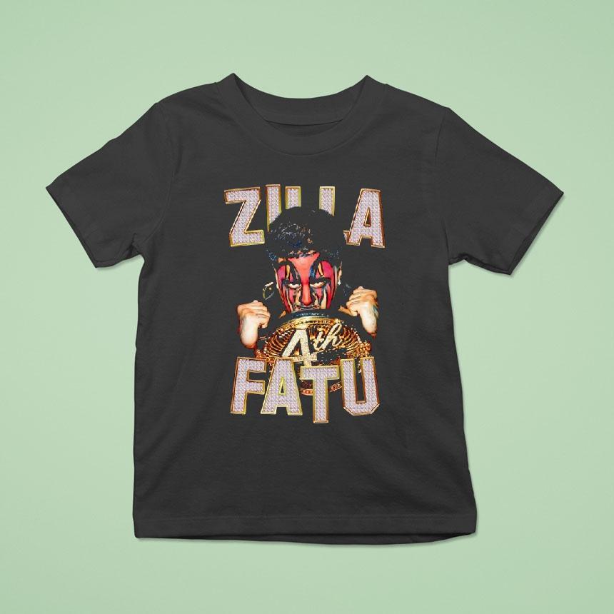 Zilla Fatu 4th Anniversary Graphic Shirt