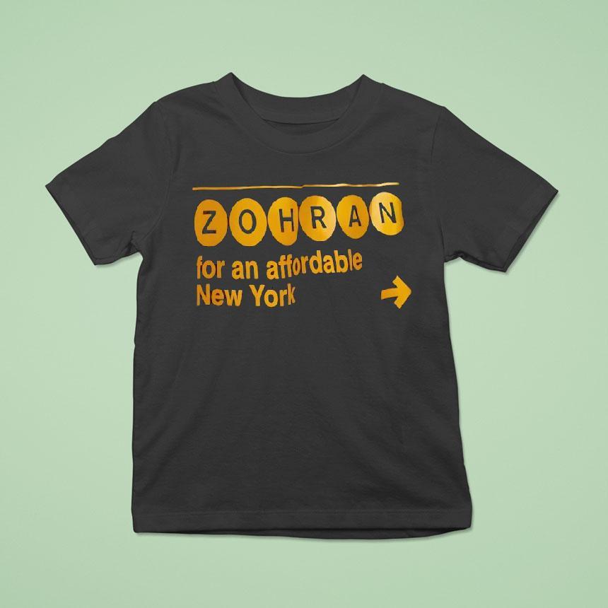 Zohran For An Affordable New York Shirt